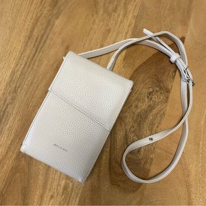 Matt & Nat Met Vegan Crossbody Wallet / Phone Purse in Opal